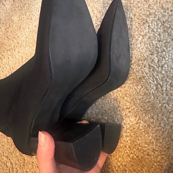 Jeffrey Campbell Women's SIREN Stretch Pointed Toe Boots Black Size 7.5M - Picture 7 of 8